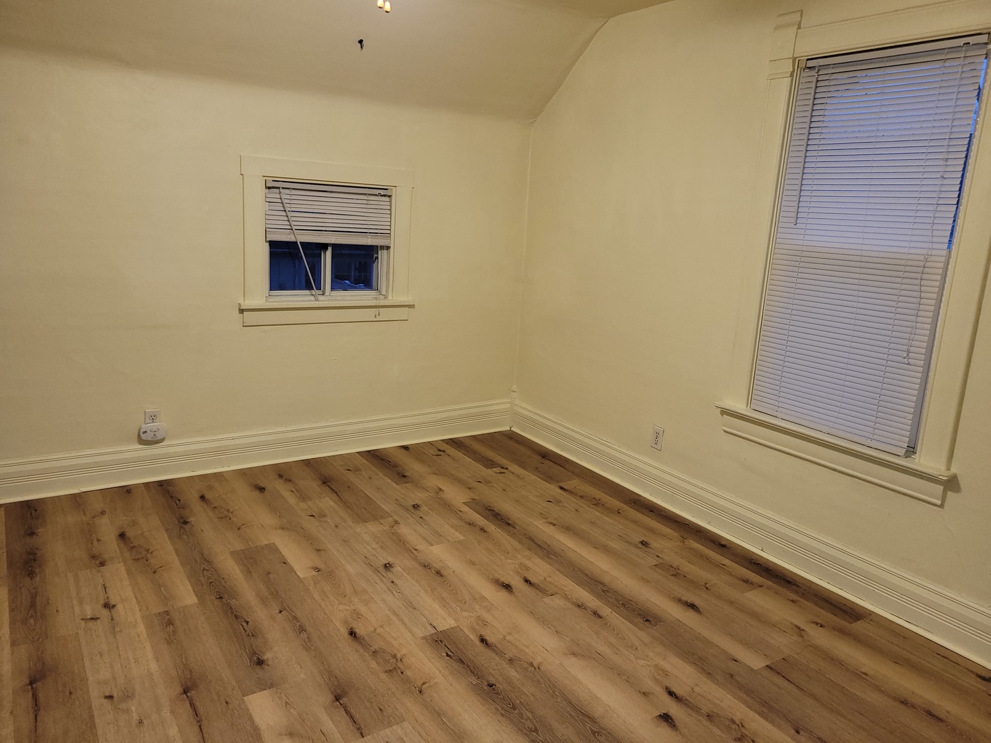 264 West 3rd Street Manteno, IL 60950 - Photo 28 of 29 a view of an empty room with wooden floor and a window