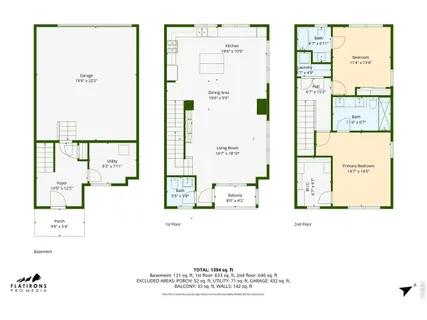 a picture of a floor plan