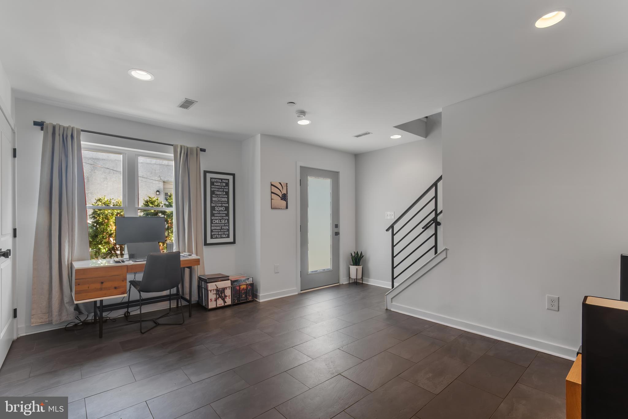 136 Burnside Street Philadelphia, PA 19127 - Photo 4 of 25 a view of entryway with livingroom