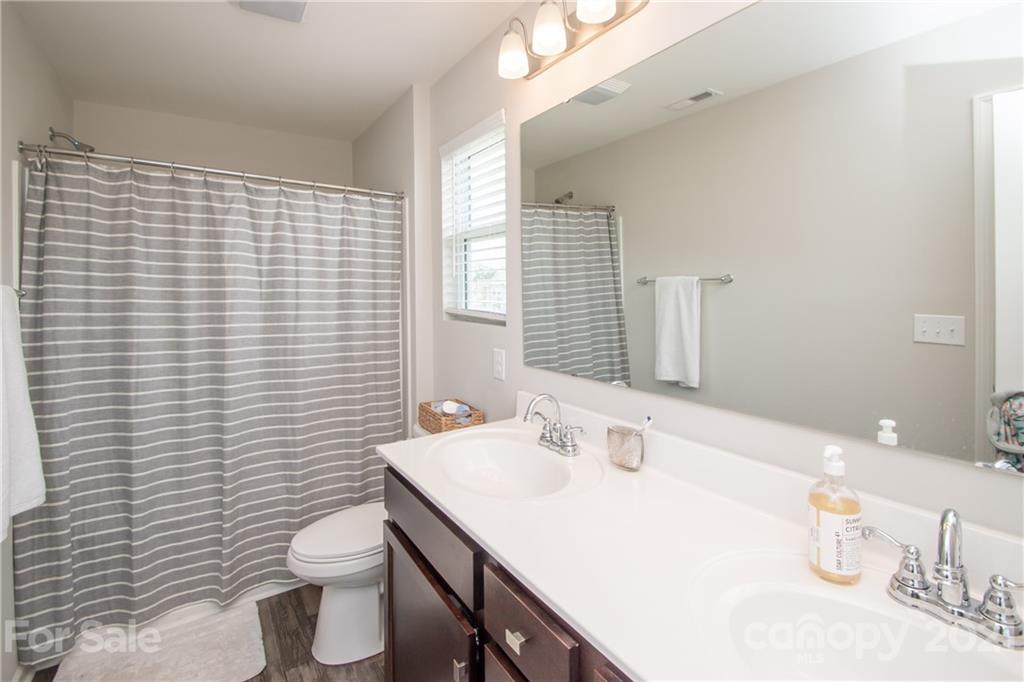 12511 Gotland Road, Unit 313 Midland, NC 28107 - Photo 20 of 31 a bathroom with a sink a toilet and mirror