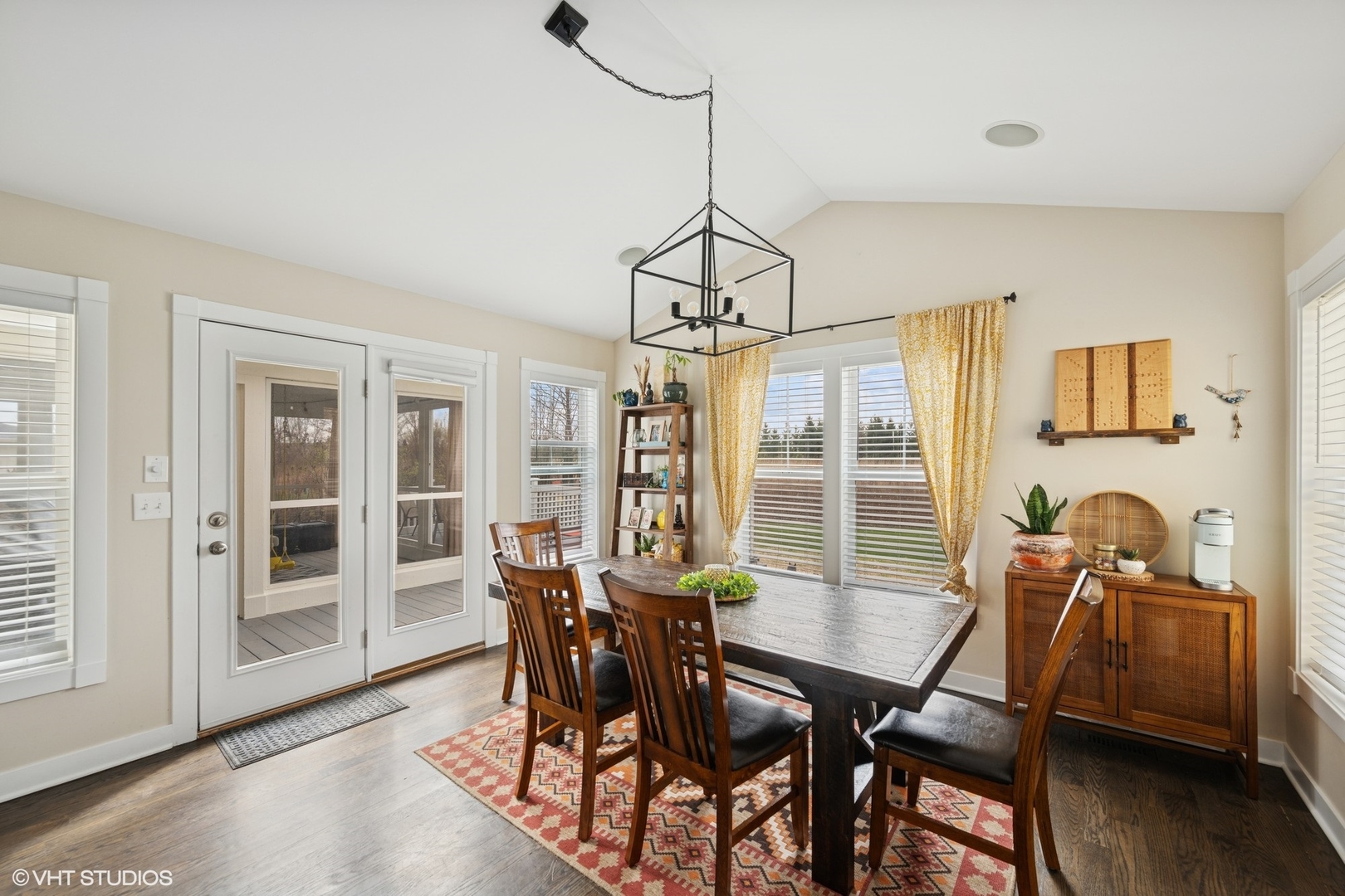 1046 Prairie Trail Grayslake, IL 60030 - Photo 5 of 17 a view of a dining room with furniture window and wooden floor