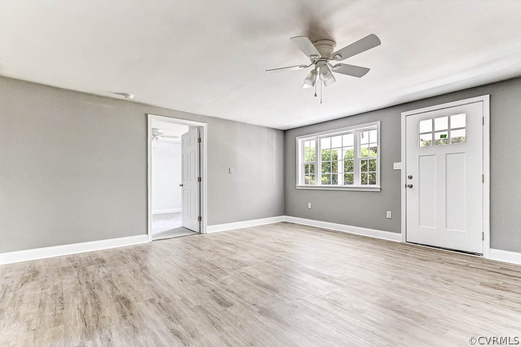 328 Thacker Road Mineral, VA 23117 - Photo 3 of 50 wooden floor in an empty room with a window