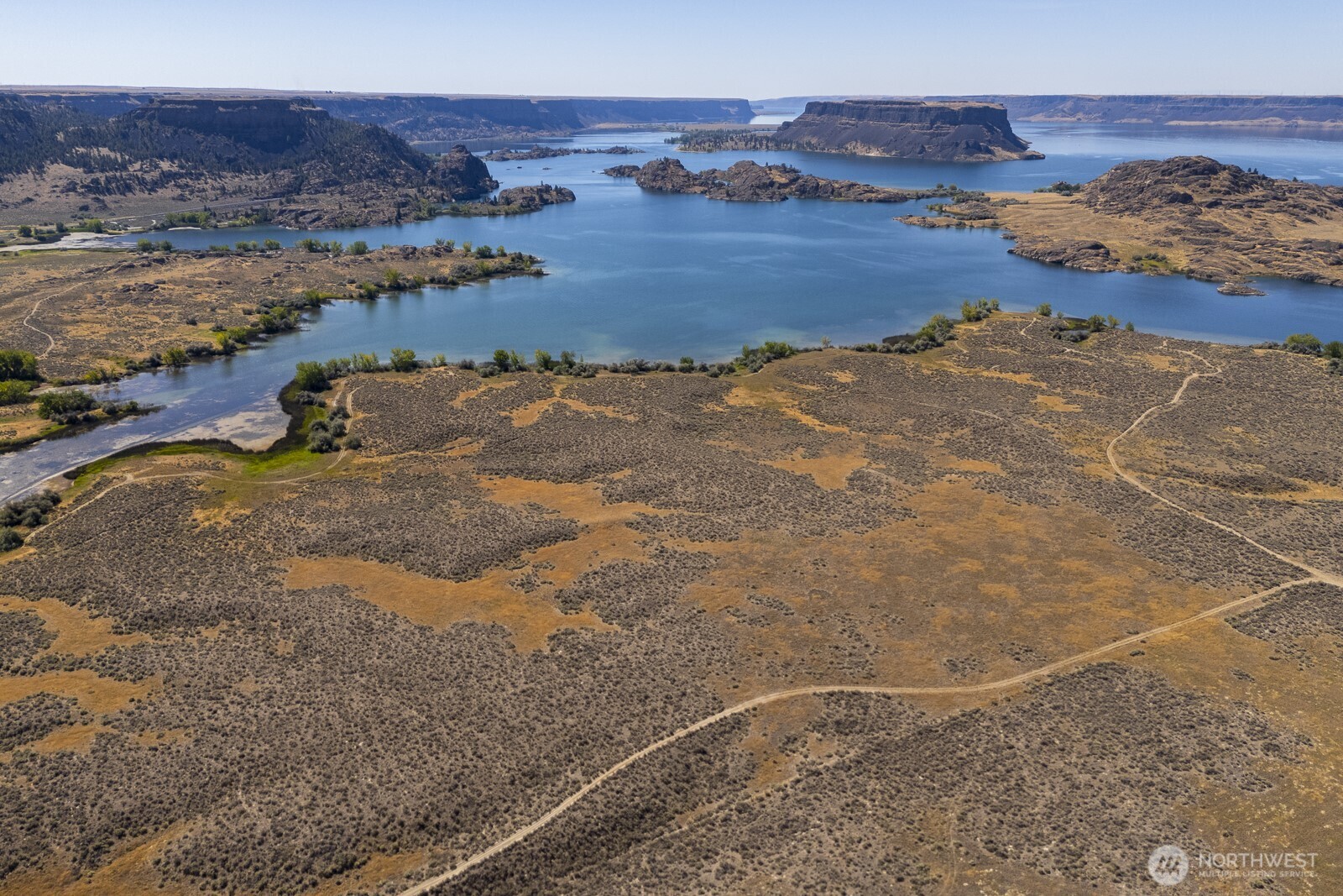 0 Kruk Road Northeast Electric City, WA 99123 - Photo 6 of 8 a view of lot of ocean and mountain