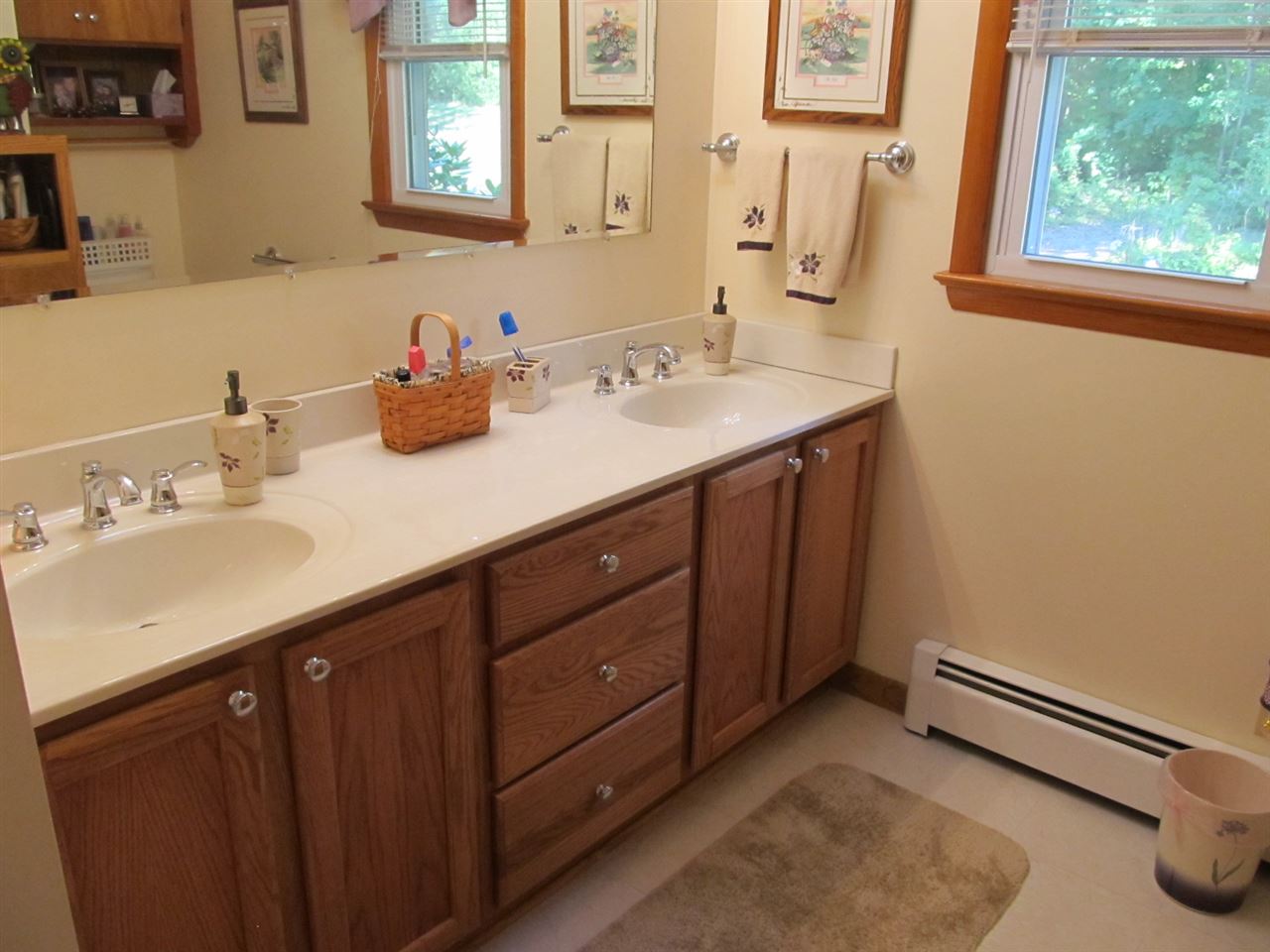 218 Dooms Crossing Road Waynesboro, VA 22980 - Photo 13 of 24 a bathroom with a sink double vanity and a mirror