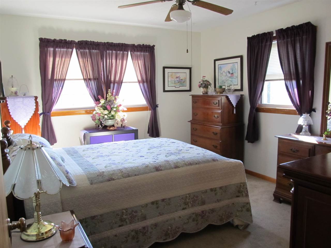 218 Dooms Crossing Road Waynesboro, VA 22980 - Photo 15 of 24 a bedroom with a bed and large windows