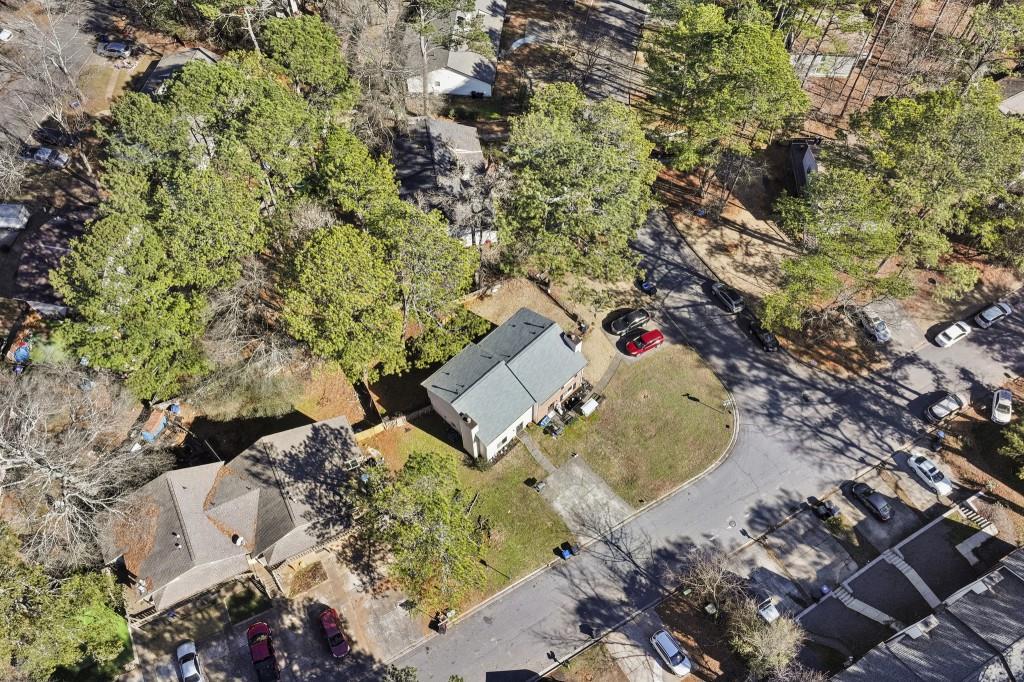 1331 North Hampton Road Alpharetta, GA 30009 - Photo 38 of 41 an aerial view of residential house with outdoor space
