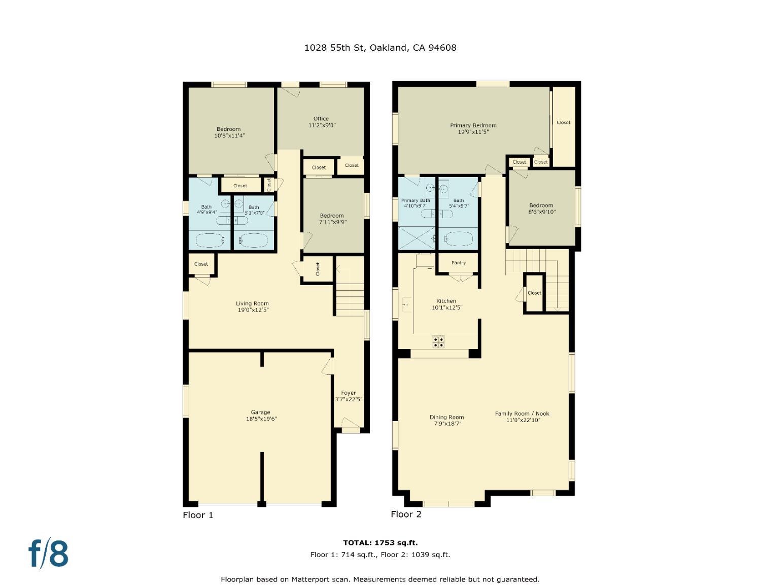 1028 55th Street Oakland, CA 94608 - Photo 55 of 55 Floor Plan