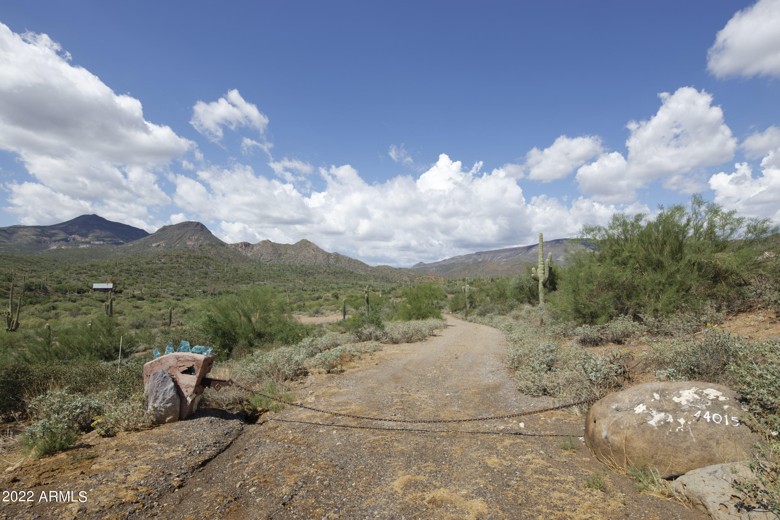 Lot entrance