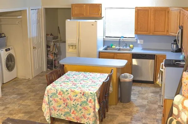 a very nice looking room with a large window