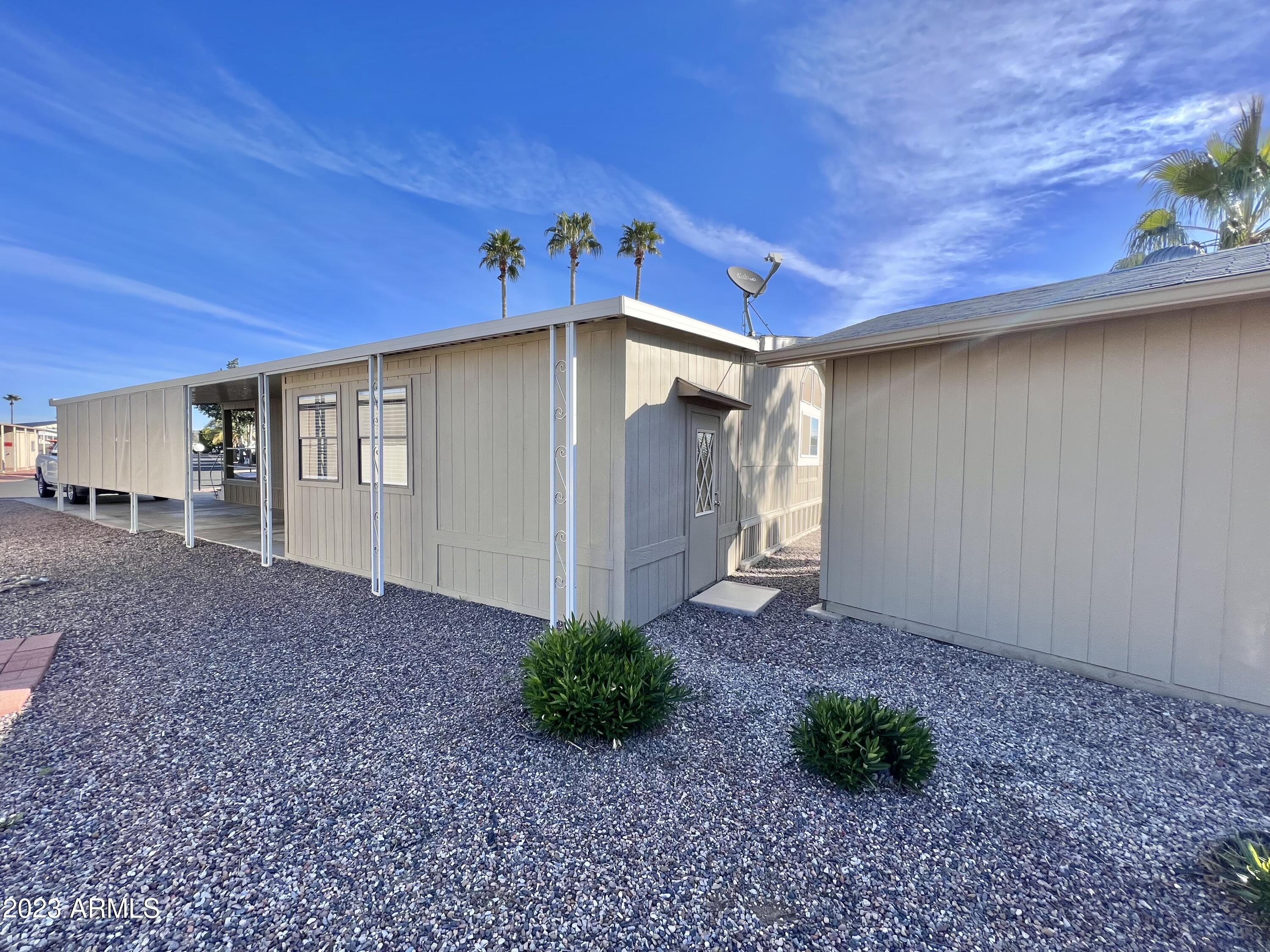 652 South Ellsworth Road, Unit 201 Mesa, AZ 85208 - Photo 22 of 33 201BACKYARDVIEW