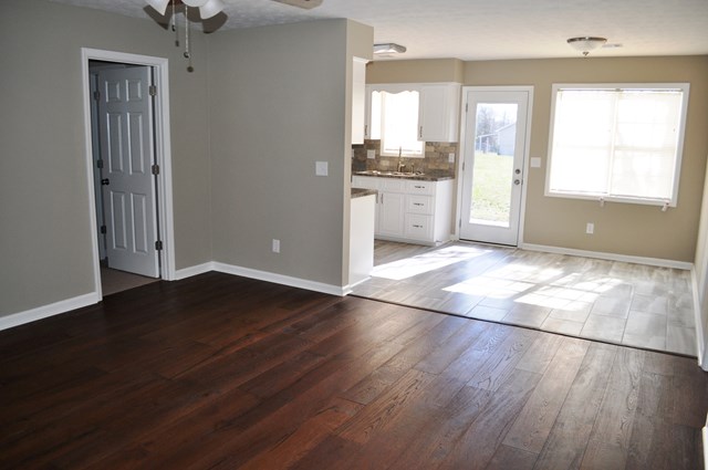 48 Ramsey Road Phenix City, AL 36869 - Photo 13 of 23 a view of a kitchen with wooden floor and a window