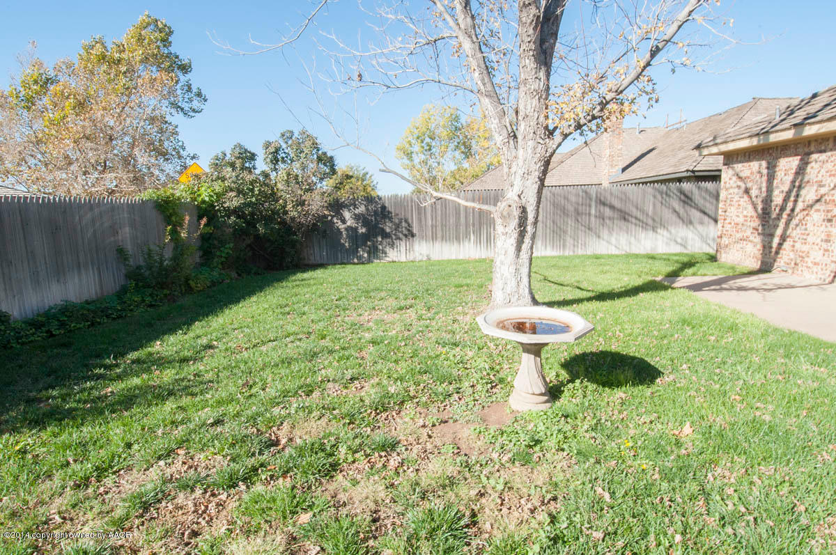 7301 Old Kent Road Amarillo, TX 79109 - Photo 31 of 33 YARD VIEW 3