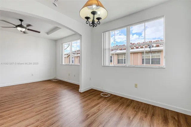 a view of a back yard of the house