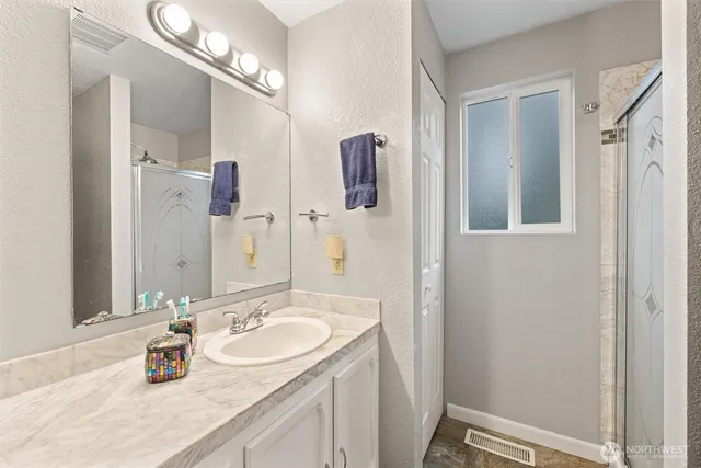 a view of a balcony with an outdoor space