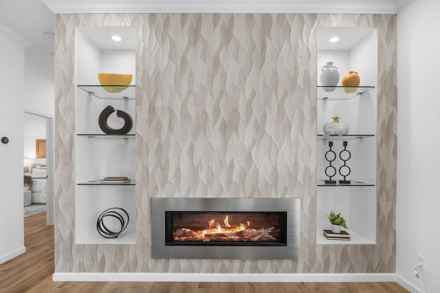 415 El Centro Road Hillsborough, CA 94010 - Photo 22 of 60 a view of entryway with wooden floor