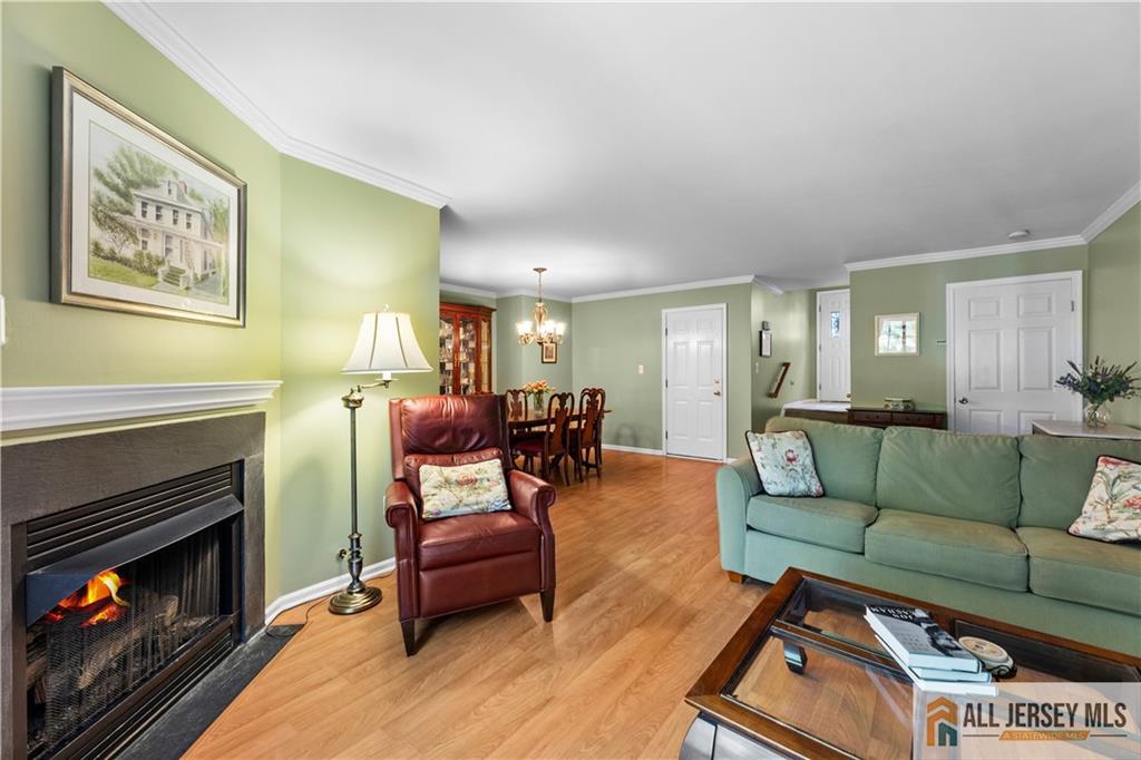 28 Garfield Way Princeton, NJ 08540 - Photo 13 of 39 a living room with furniture and a fireplace