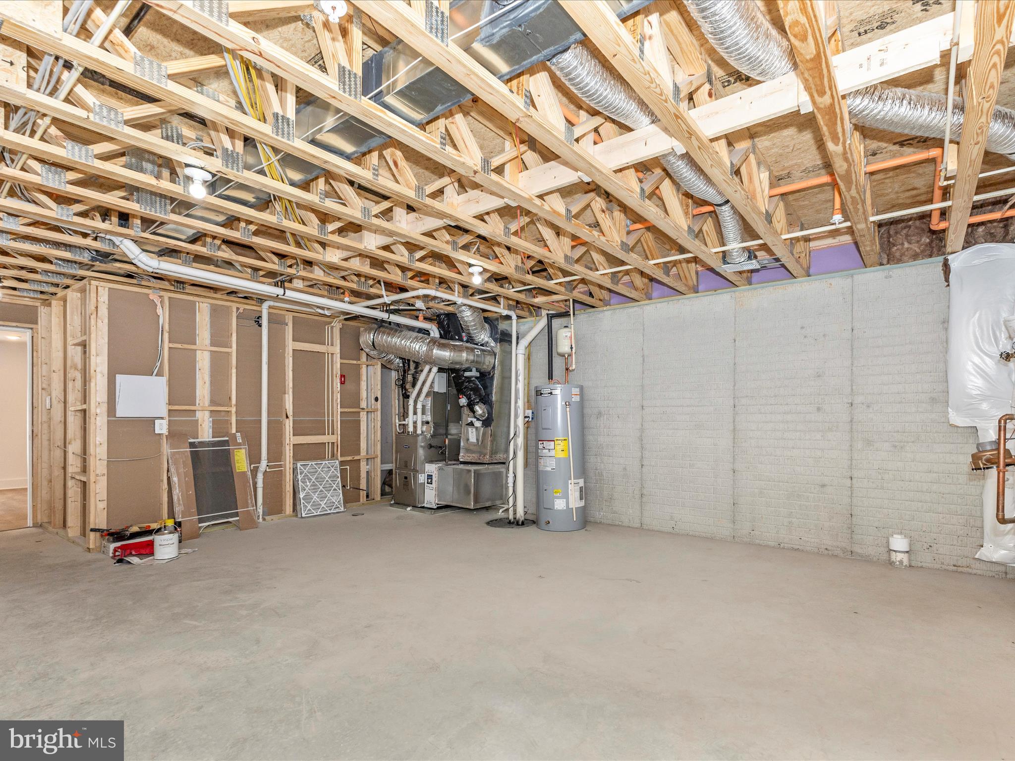 252 South Carroll Street Frederick, MD 21701 - Photo 27 of 68 a view of a room with wooden walls