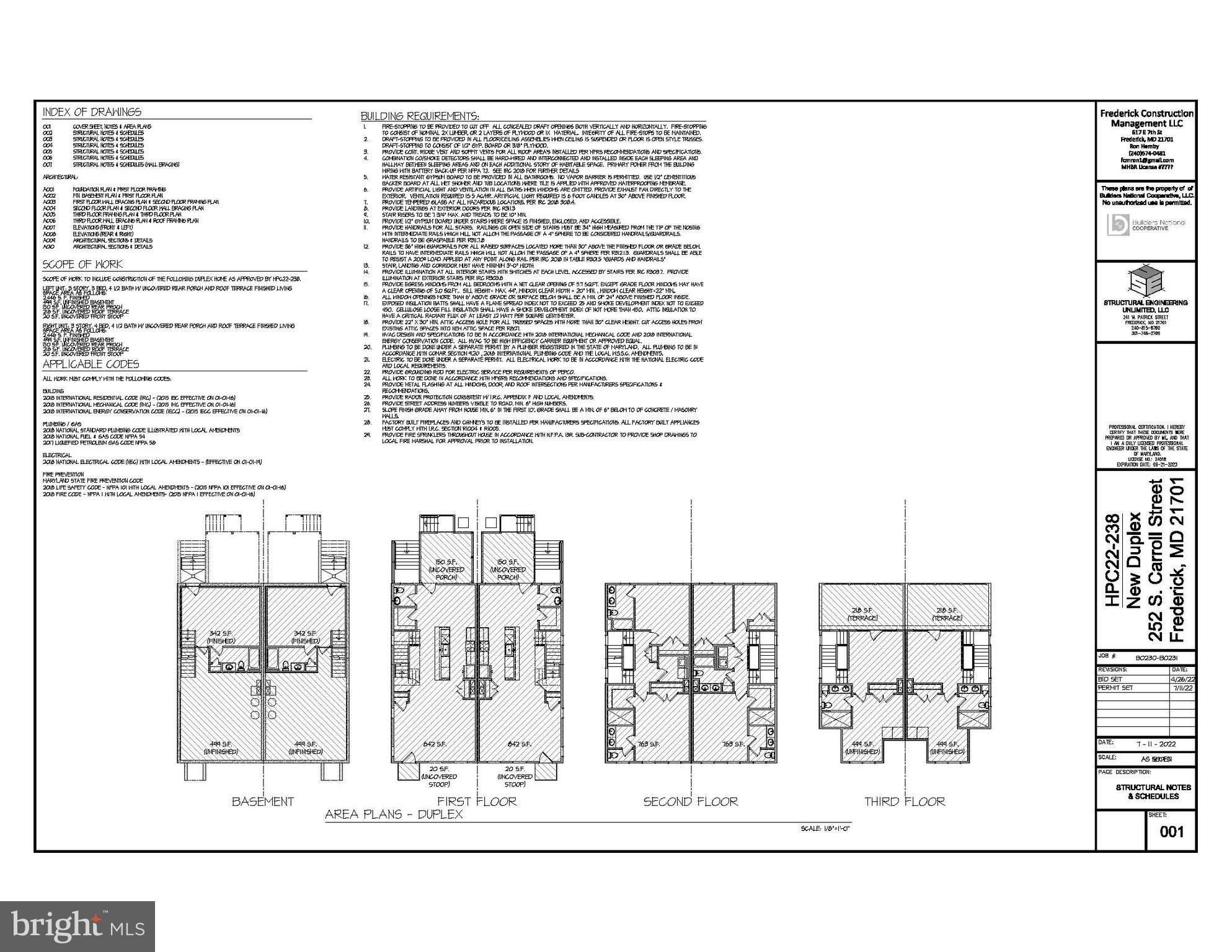 252 South Carroll Street Frederick, MD 21701 - Photo 3 of 68 view of a black and white photo
