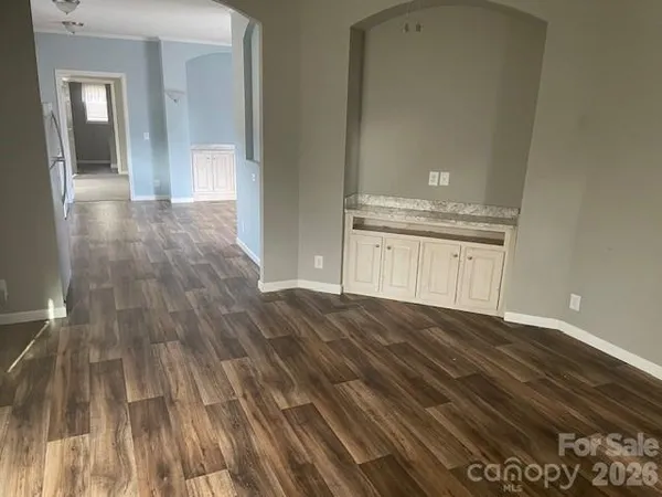 wooden floor in a gallery