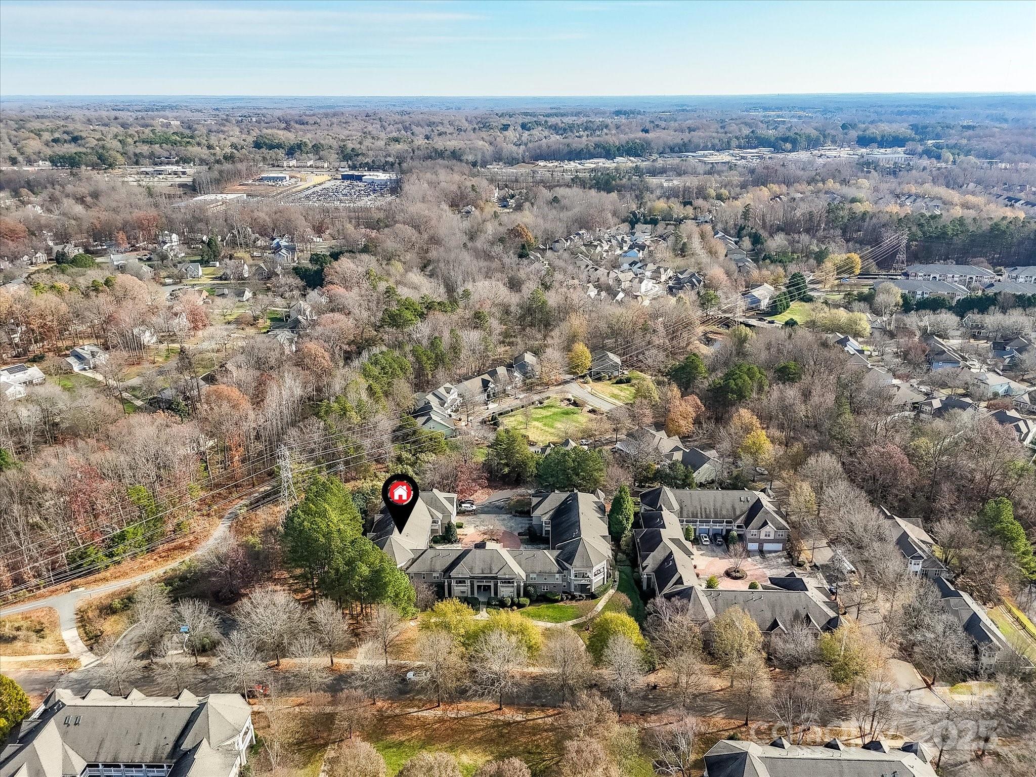 9065 Rosalyn Glen Road Cornelius, NC 28031 - Photo 30 of 35 an aerial view of multiple house