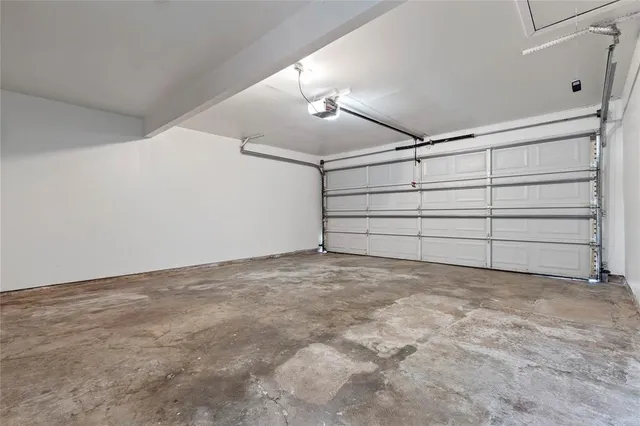 a view of a room with an empty space