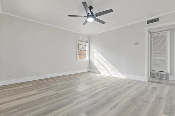 wooden floor in an empty room
