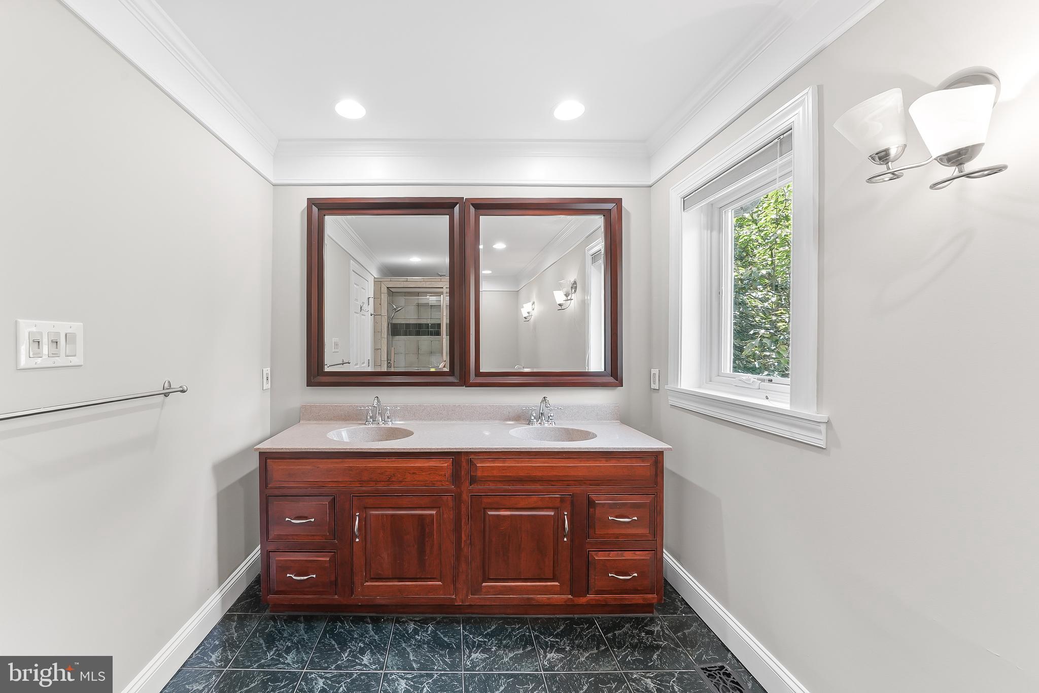 124 Round Hill Road Kennett Square, PA 19348 - Photo 37 of 55 Upper Level Primary Bathroom double vanity