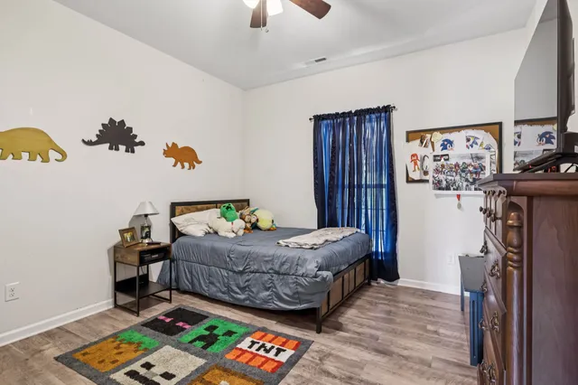 a bathroom with a tub