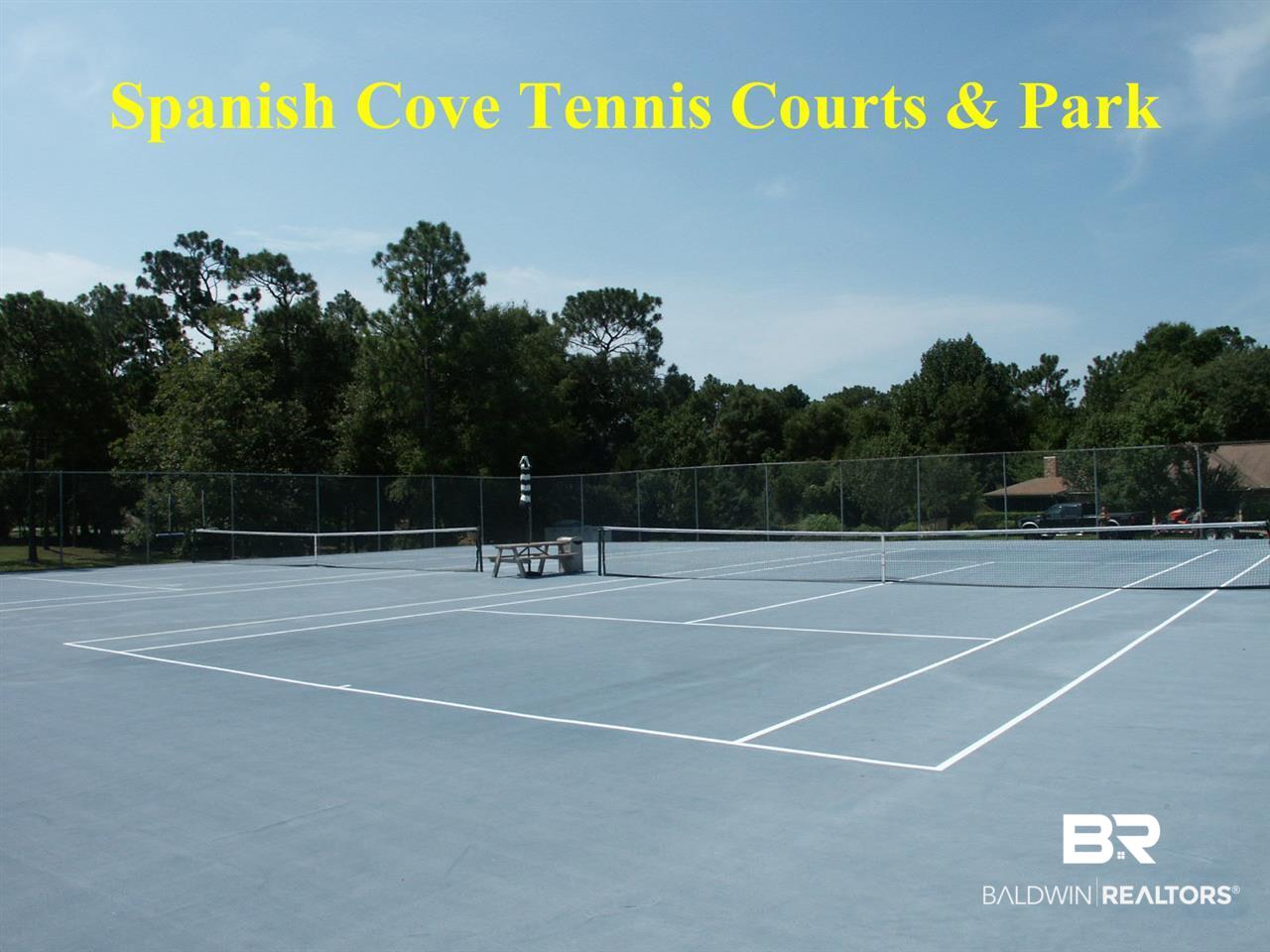 1197 Ridgewood Drive Lillian, AL 36549 - Photo 21 of 21 Spanish Cove Tennis Court