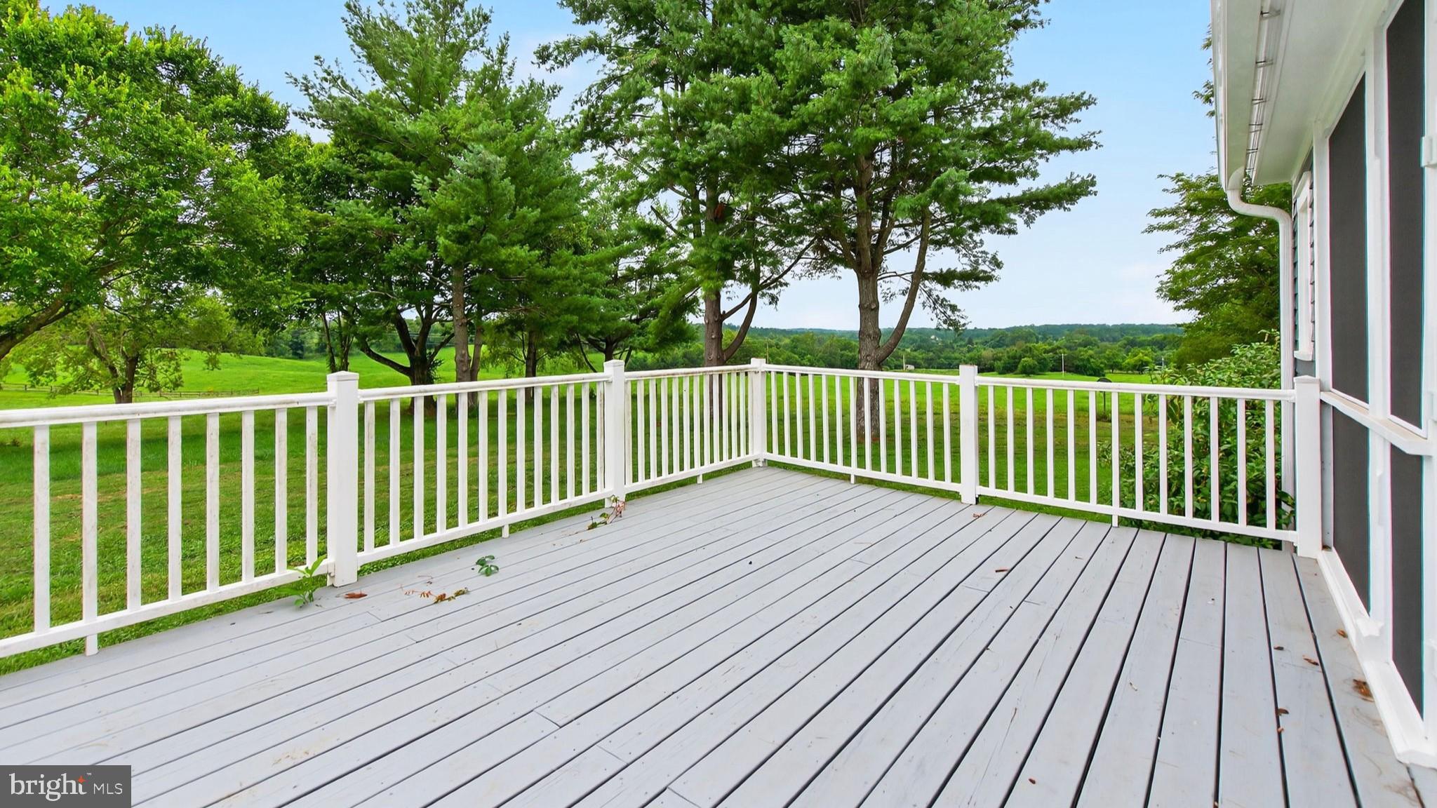 9534 Spring Hill Lane Rixeyville, VA 22737 - Photo 31 of 70 a view of deck with wooden floor and fence