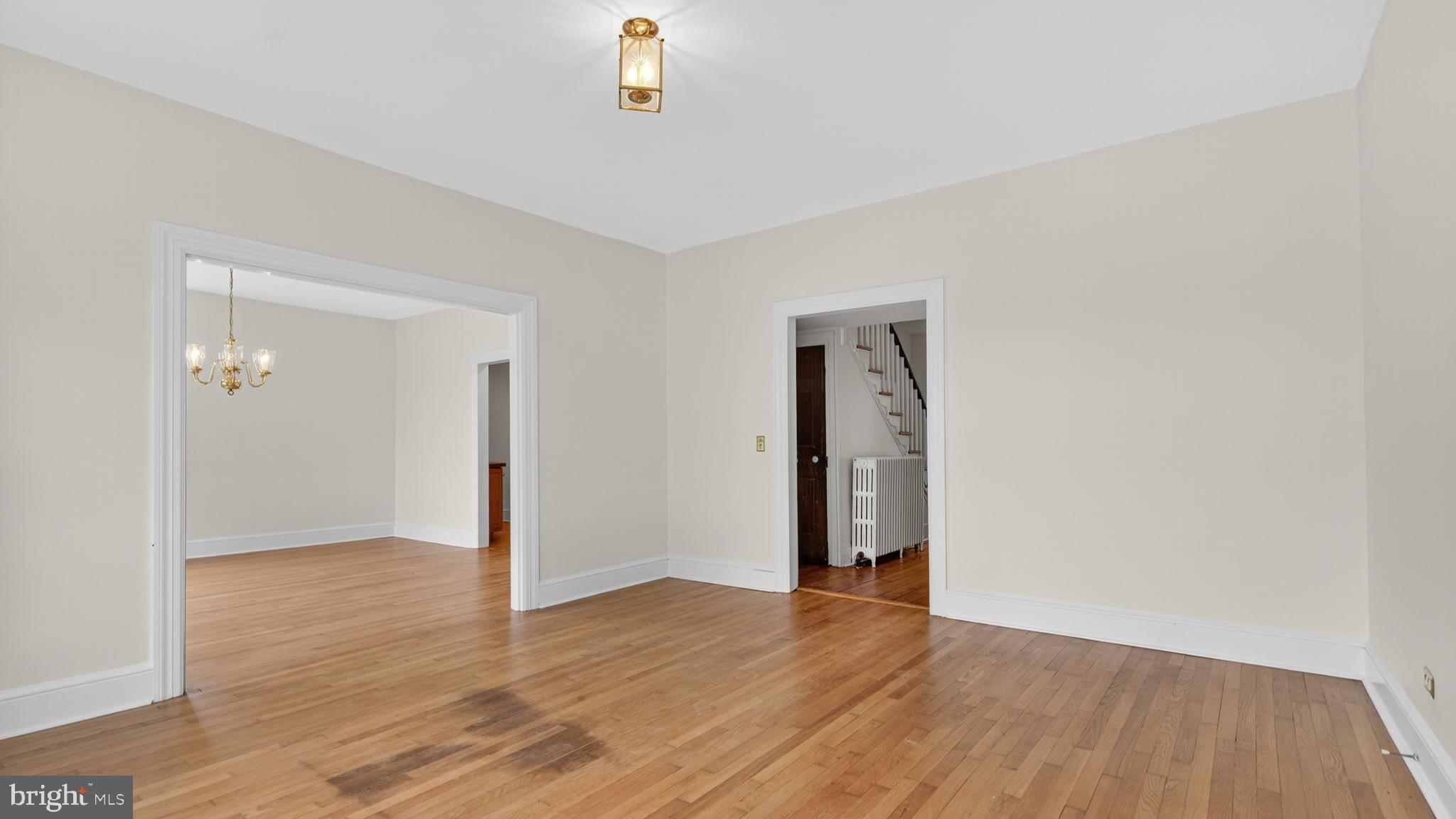 9534 Spring Hill Lane Rixeyville, VA 22737 - Photo 33 of 70 a view of an empty room with wooden floor