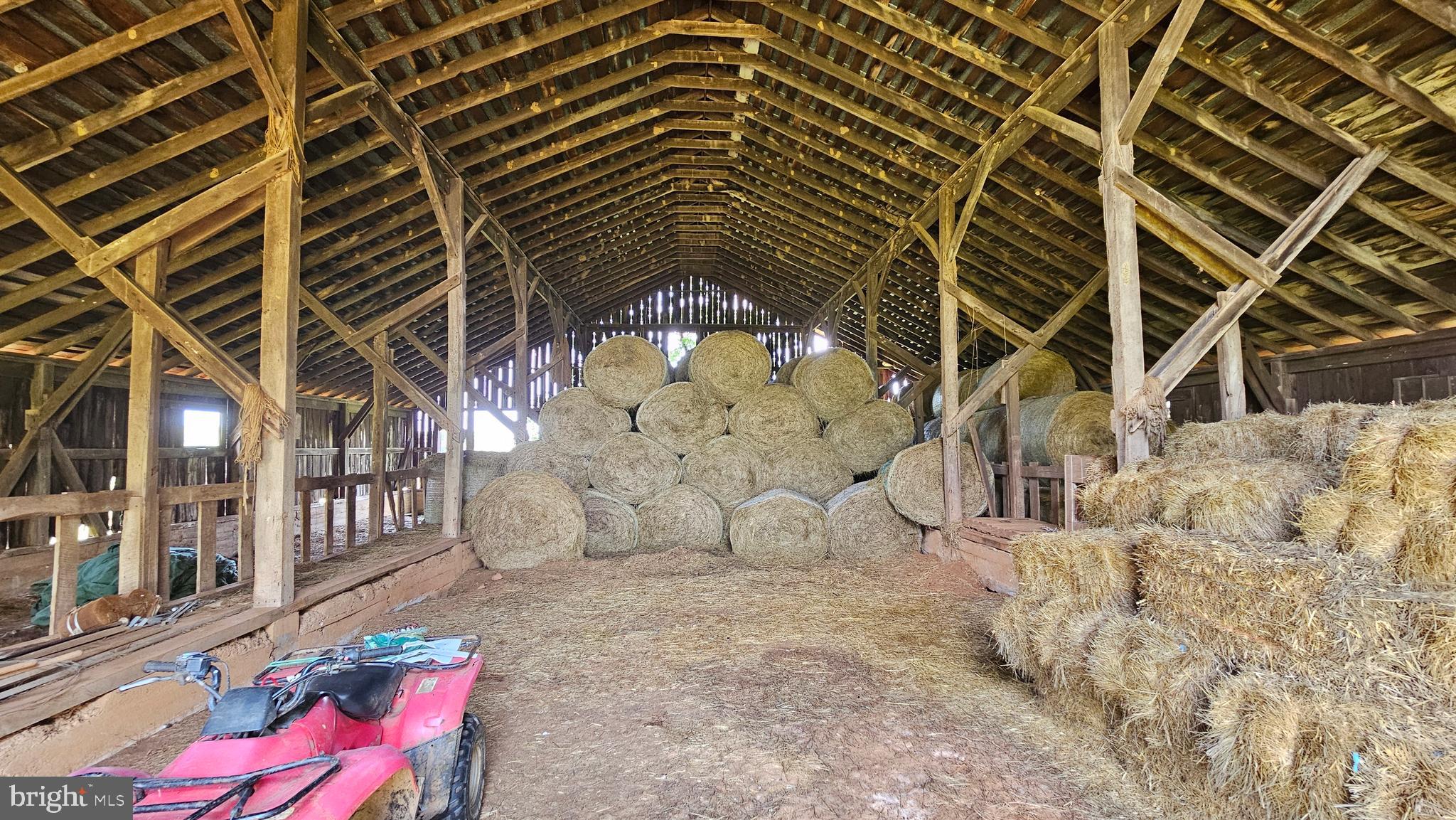 9534 Spring Hill Lane Rixeyville, VA 22737 - Photo 70 of 70 Hay Barn Interior