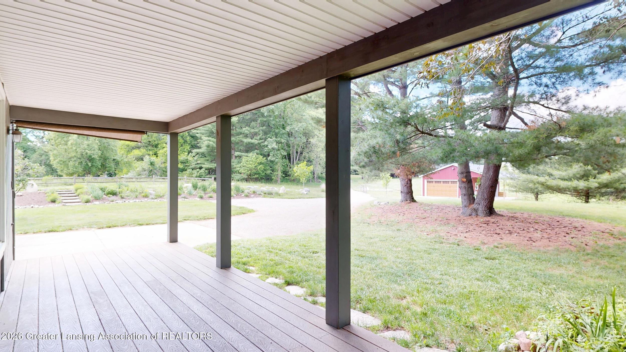 6464 Lounsbury Road Williamston, MI 48895 - Photo 55 of 92 Covered Barn Porch
