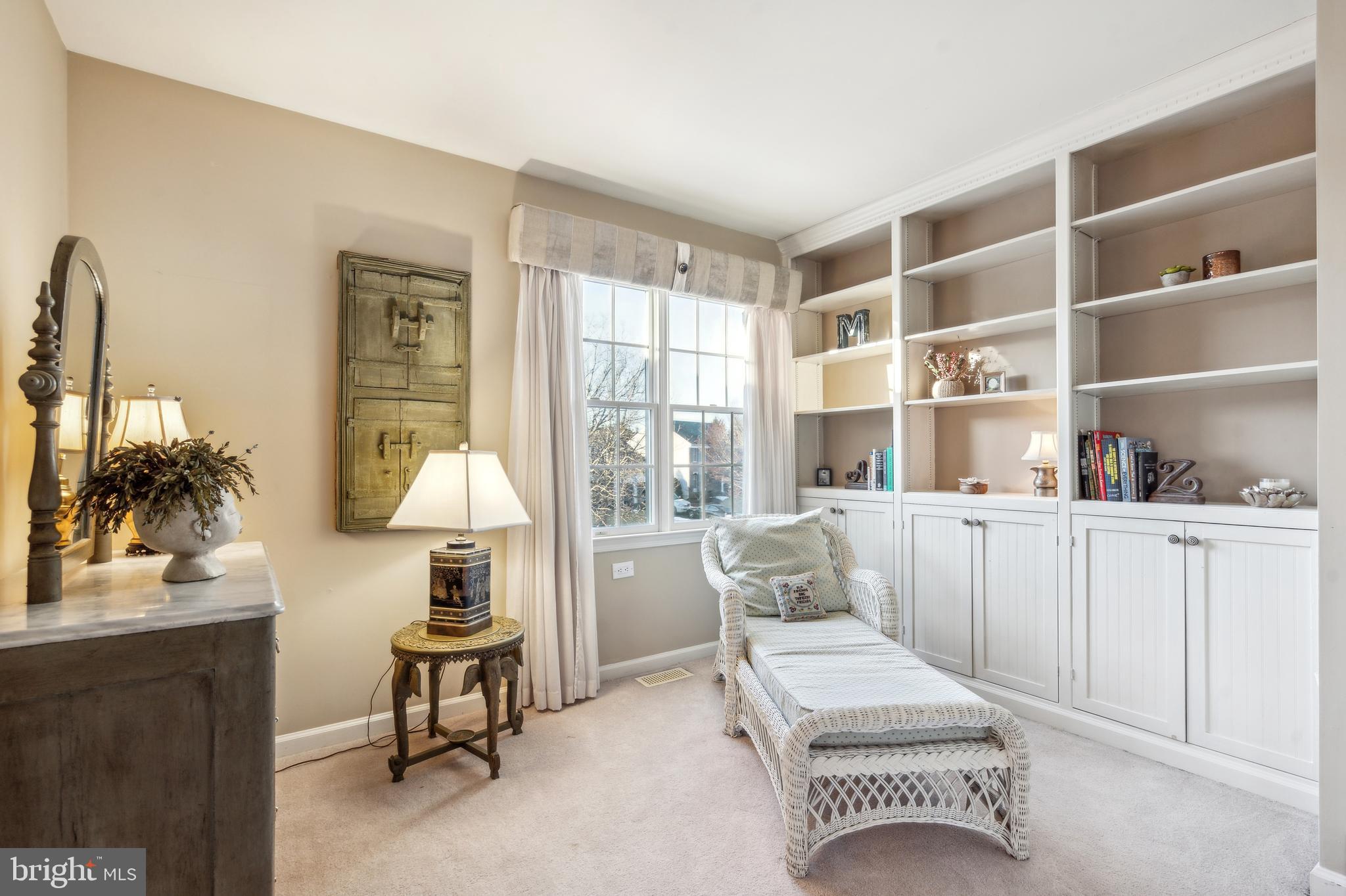 12 Murray Road Moorestown, NJ 08057 - Photo 31 of 54 Cozy reading nook with built-in cabinets