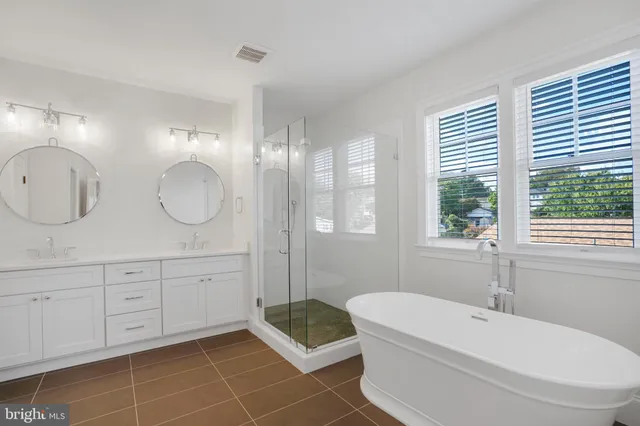 a view of small space with racks on the wall