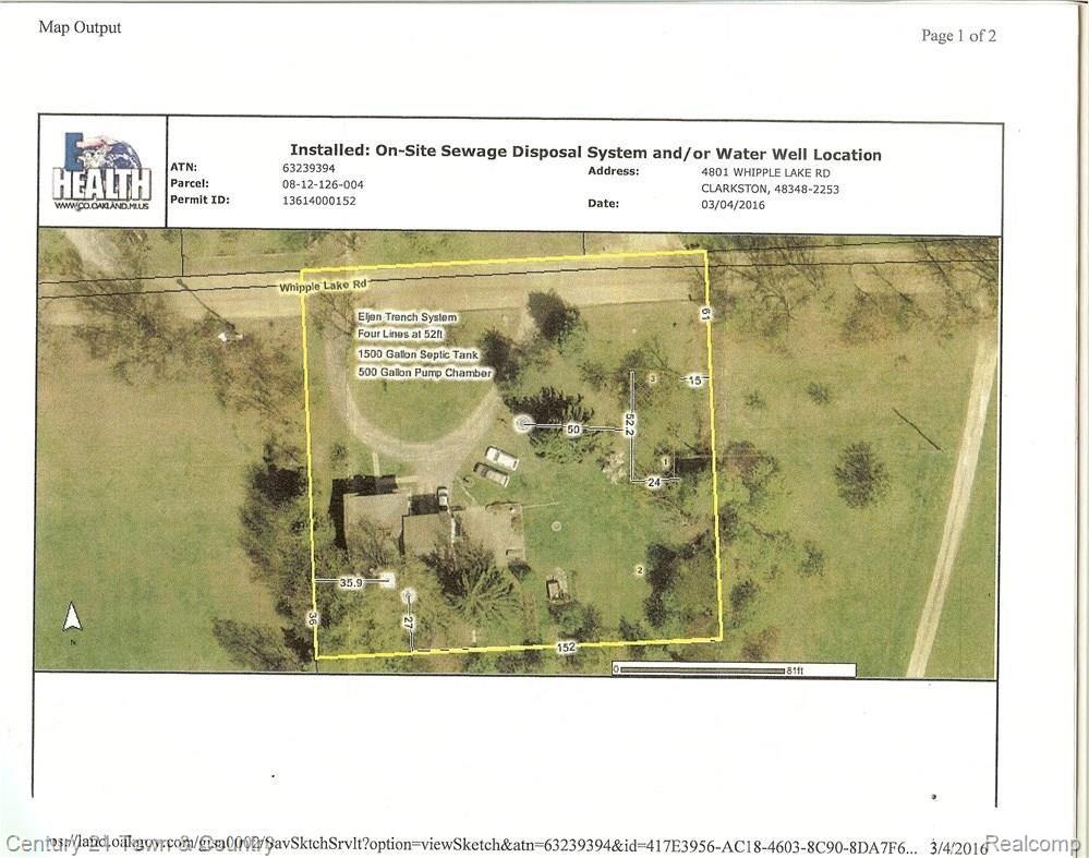 4801 Whipple Lake Road Clarkston, MI 48348 - Photo 25 of 25 SURVEY