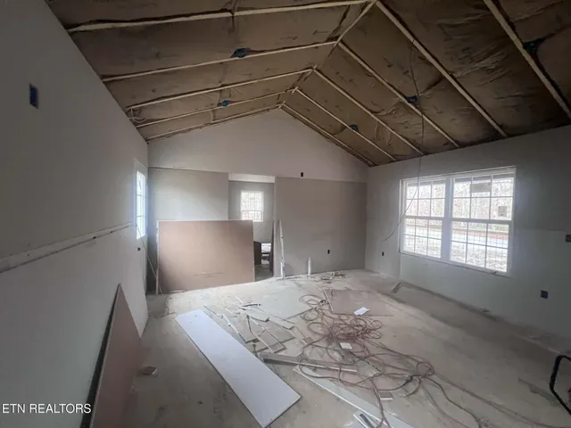 a view of a livingroom with a fireplace