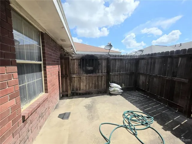 a view of balcony with tub