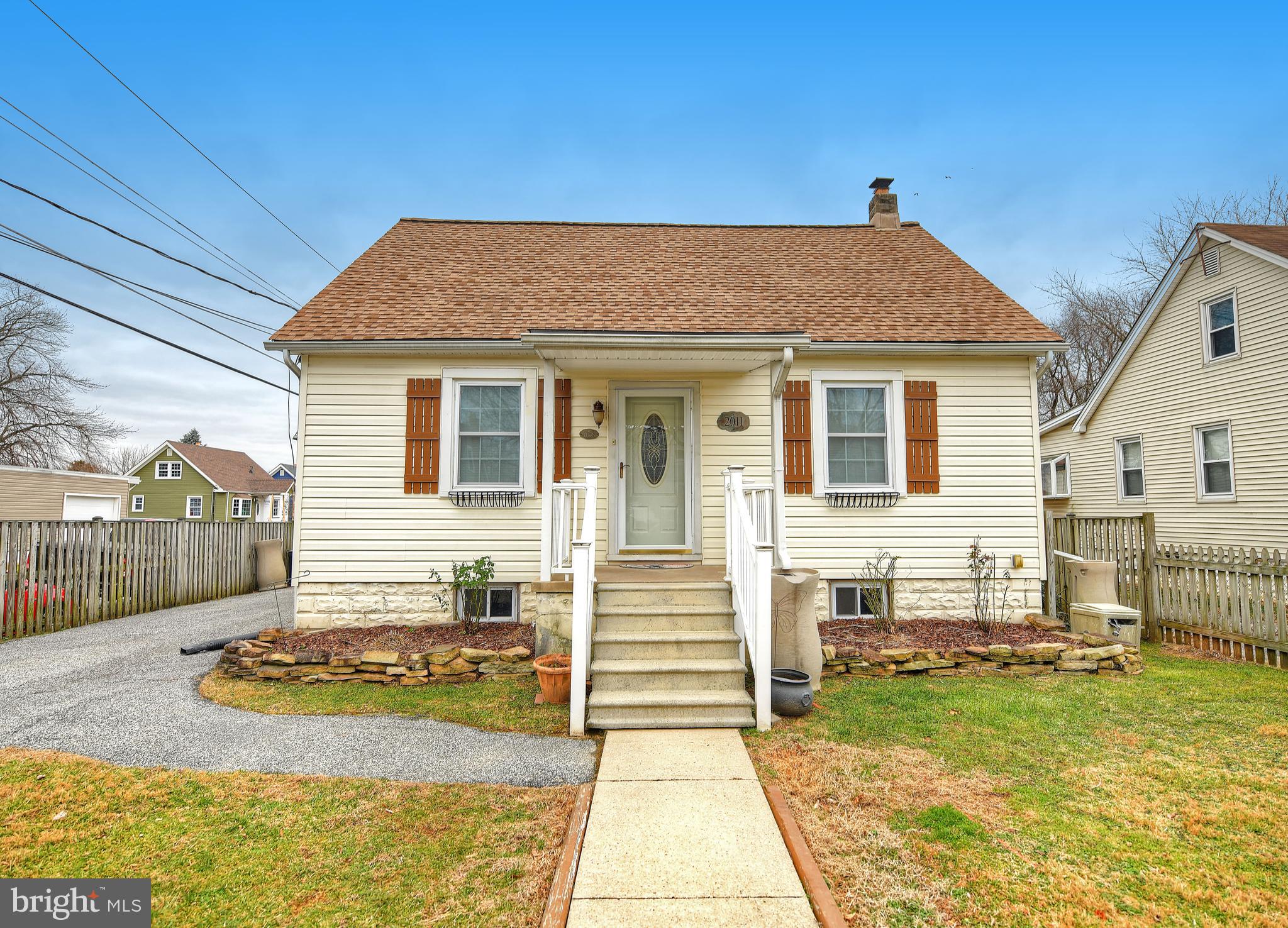 2011 Oakland Road Baltimore, MD 21220 - Photo 1 of 33 Charming 3 BR 1 BA Cape on corner lot in Homeland!