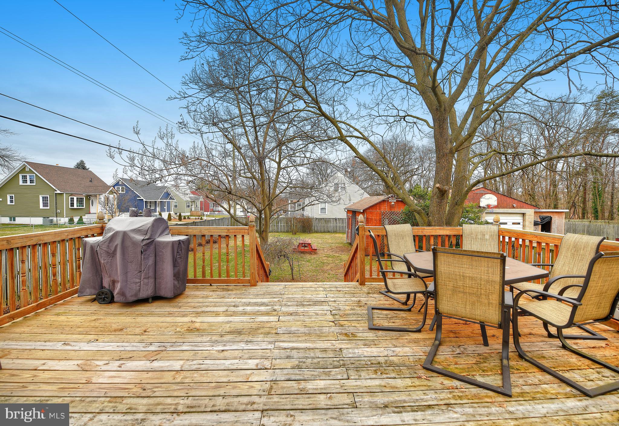 2011 Oakland Road Baltimore, MD 21220 - Photo 23 of 33 Slider off of kitchen to large reardeck!
