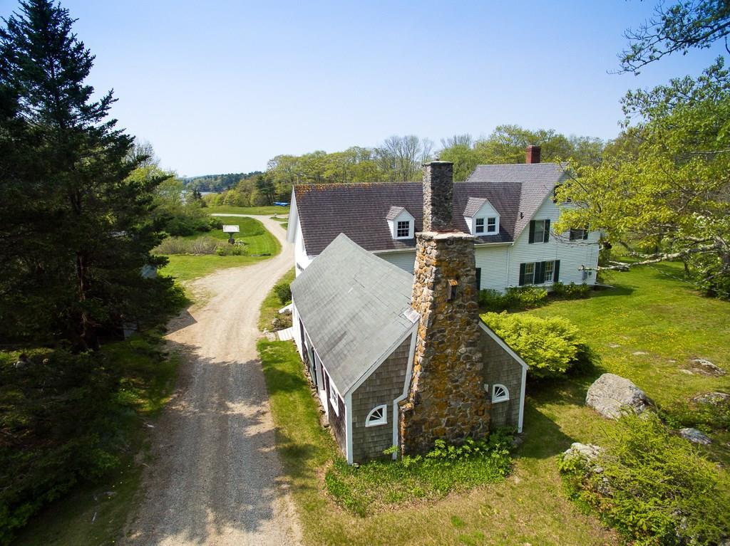 240 Harrington Road Pemaquid, ME 04558 - Photo 16 of 22 Mature landscape and spacious ground.