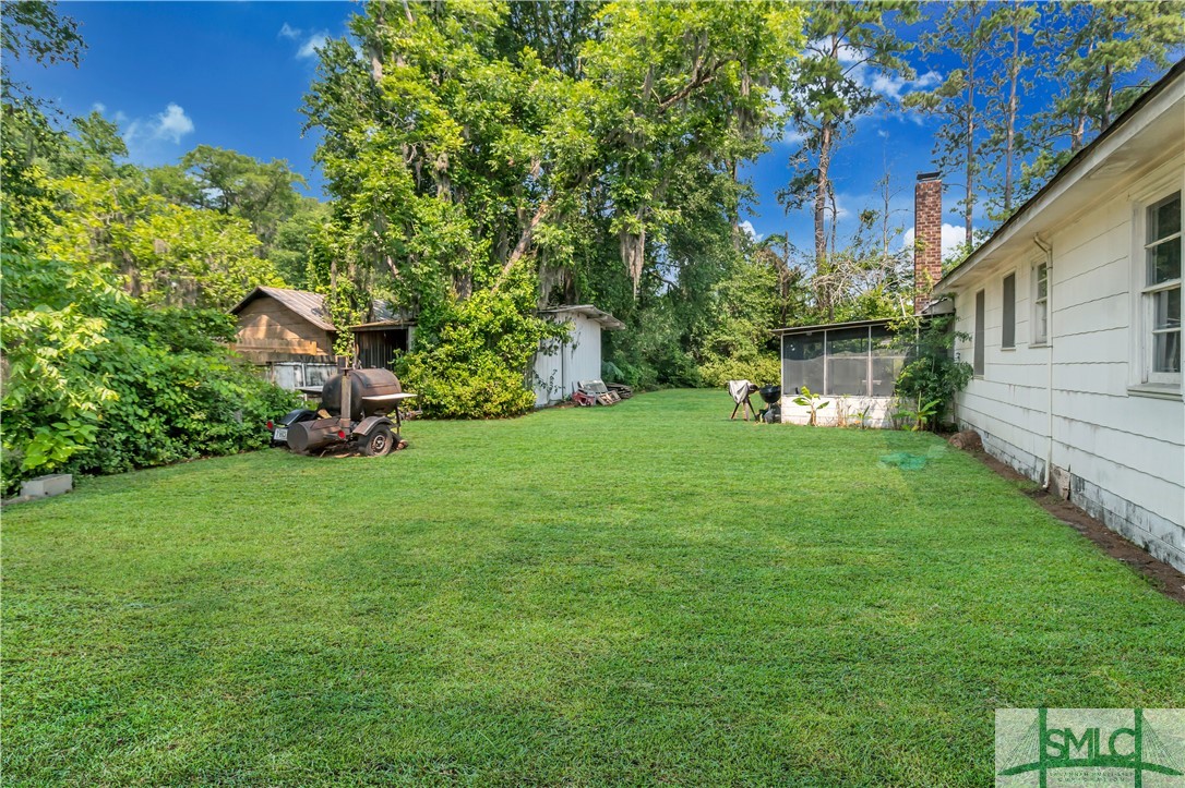 402 North Ash Street Springfield, GA 31329 - Photo 40 of 43 Back Yard