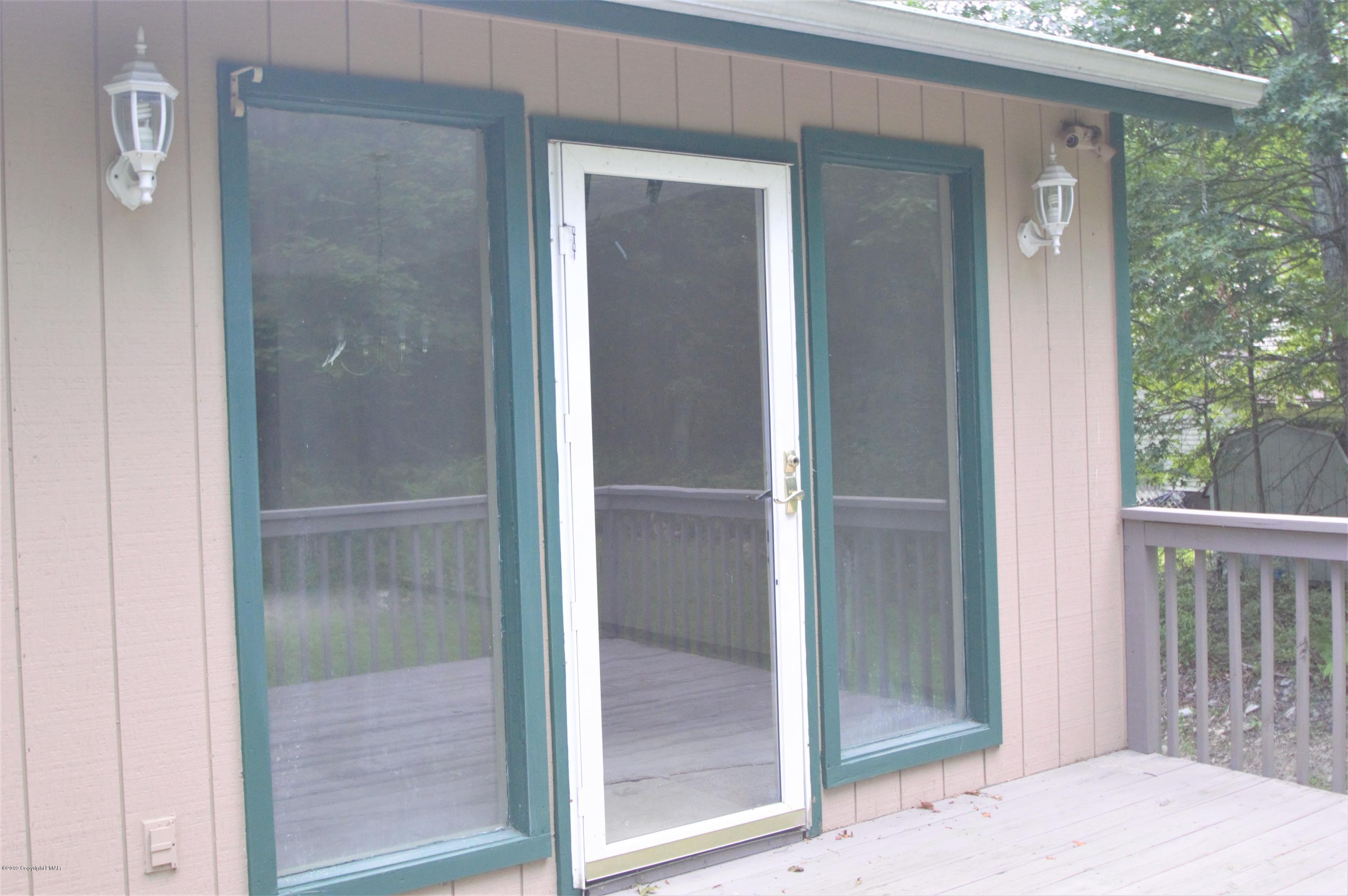 739 Snow Hill Road Cresco, PA 18326 - Photo 7 of 18 Entrance to deck