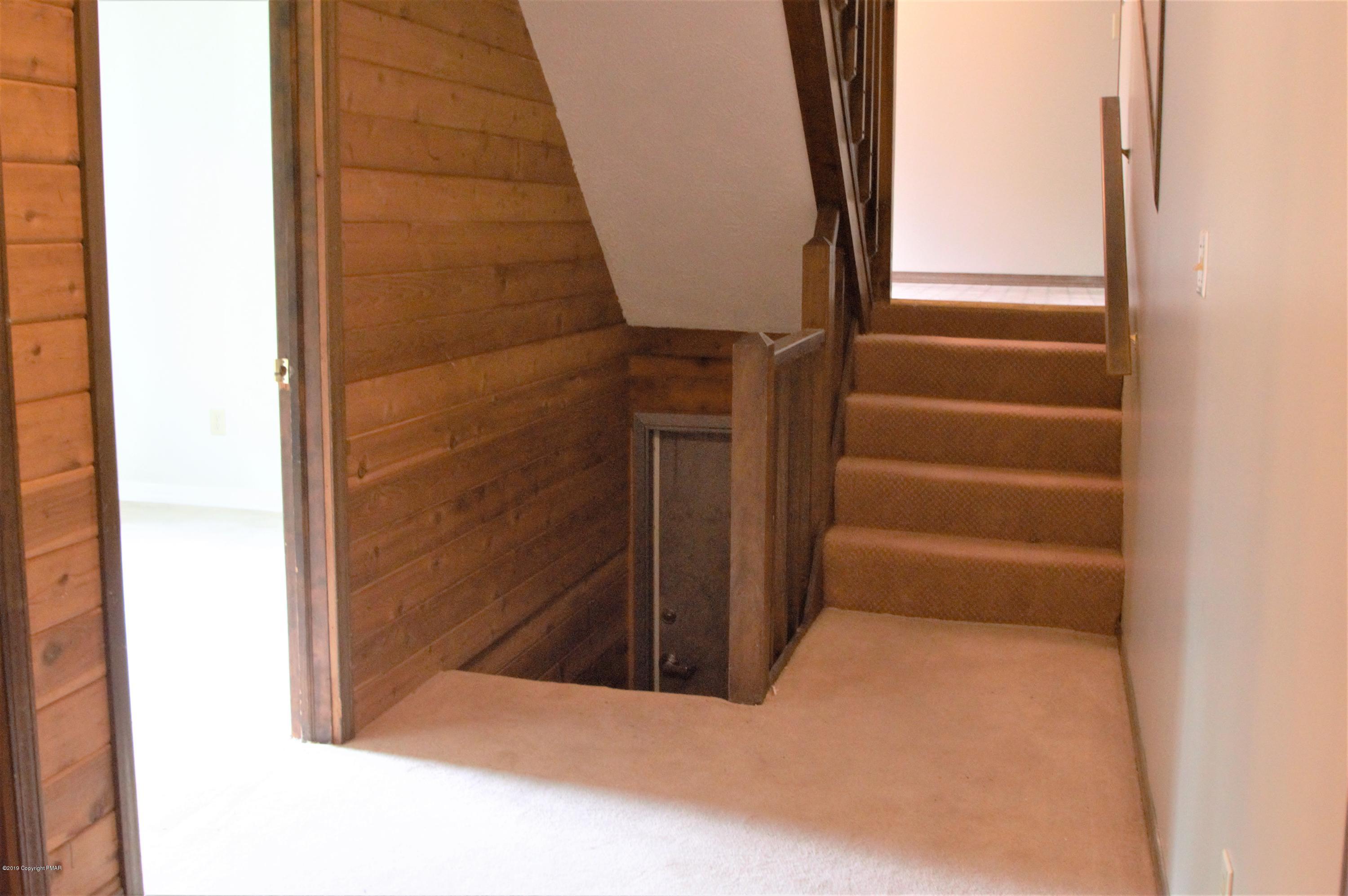 739 Snow Hill Road Cresco, PA 18326 - Photo 9 of 18 Stairs to lower level