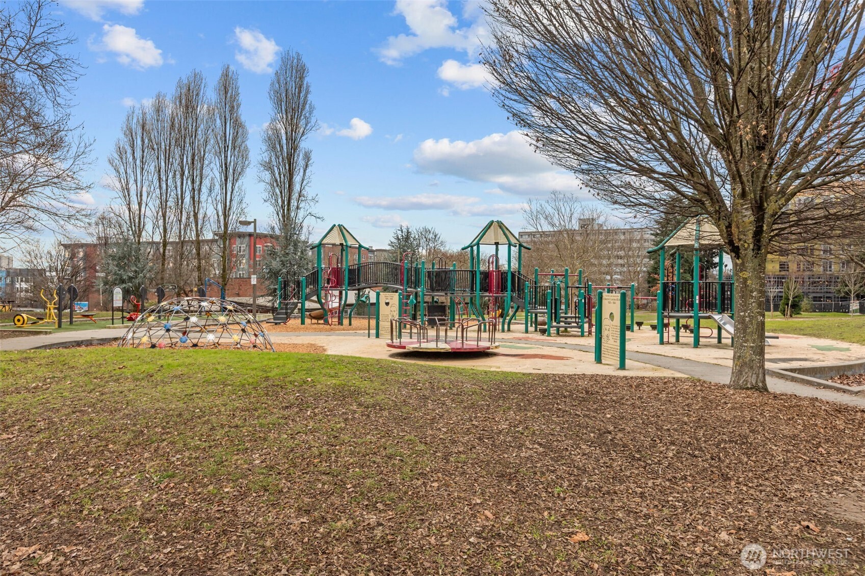 2001 East Yesler Way, Unit 46 Seattle, WA 98122 - Photo 20 of 20 a view of a city with tall trees