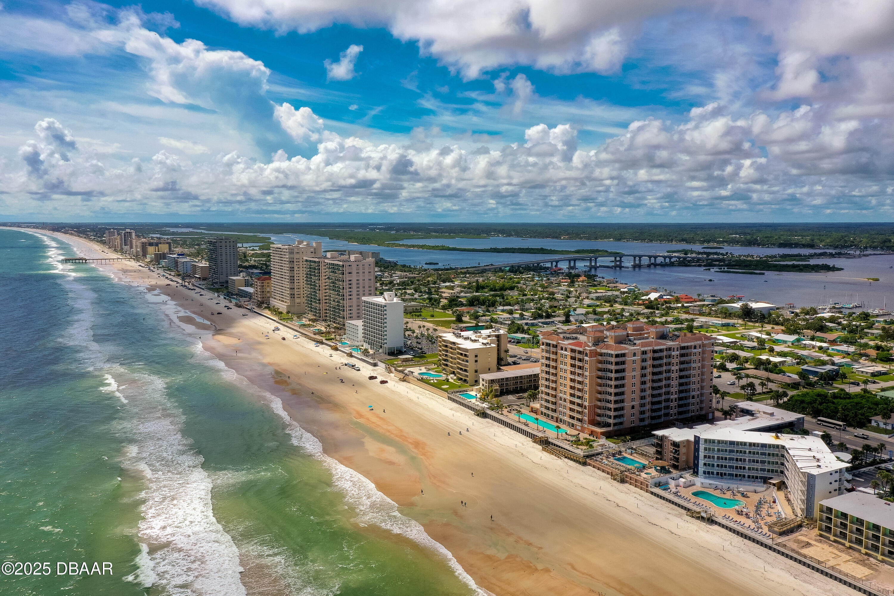 3245 South Atlantic Avenue, Unit 601 Daytona Beach, FL 32118 - Photo 47 of 48 a view of a street with an outdoor space