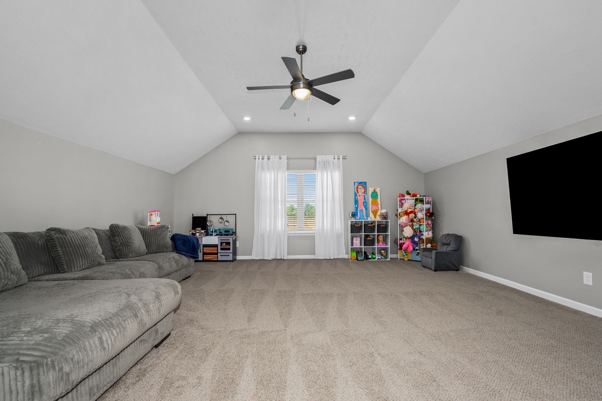 64 North Fork Branch Road Tullahoma, TN 37388 - Photo 33 of 49 a view of a livingroom with furniture and a flat screen tv