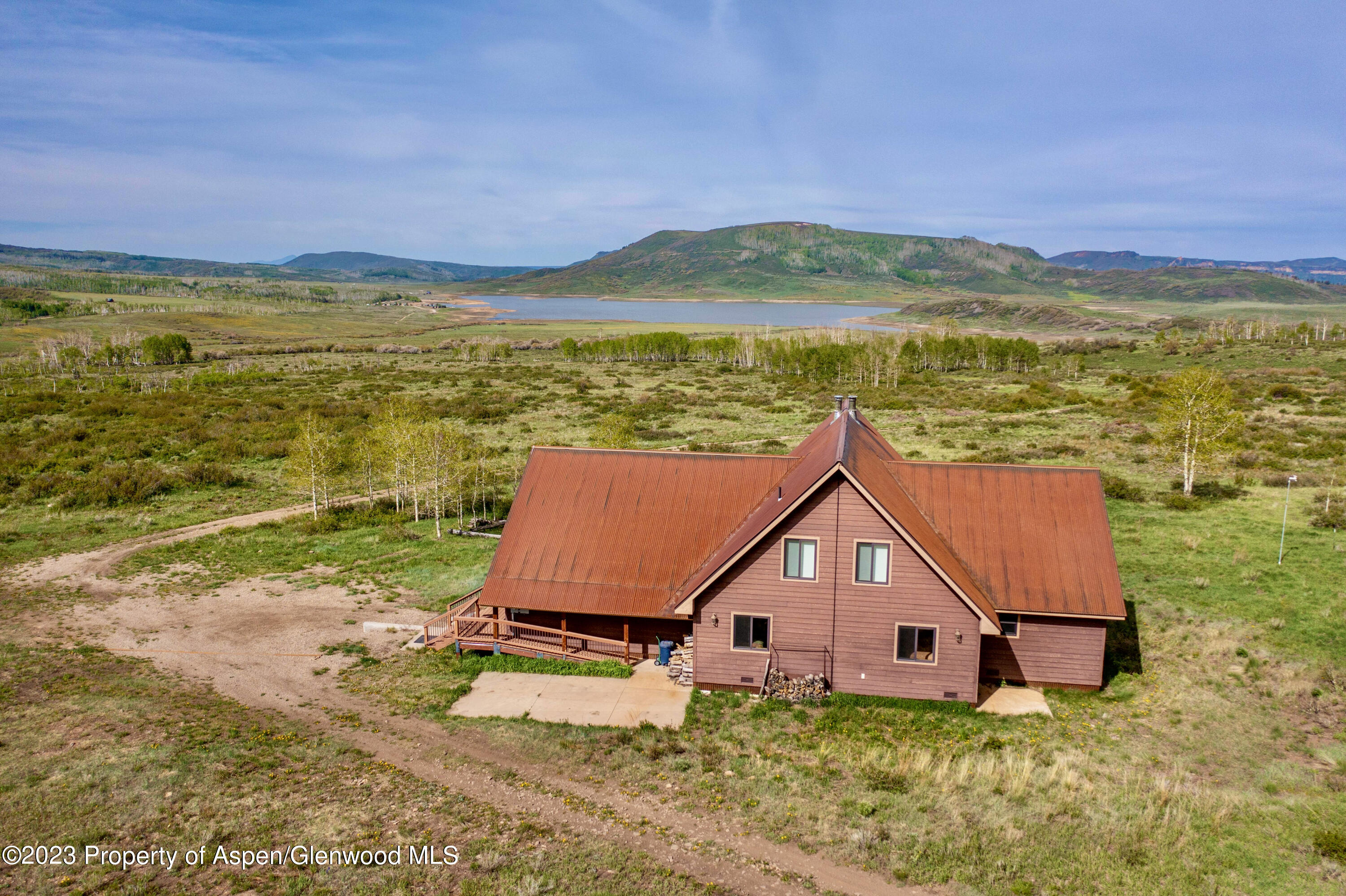 41763 Rd H Dolores, CO 81323 - Photo 3 of 32 a view of a terrace with a lake view