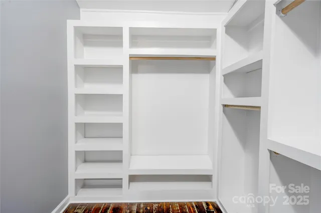 a view of a room with shelf