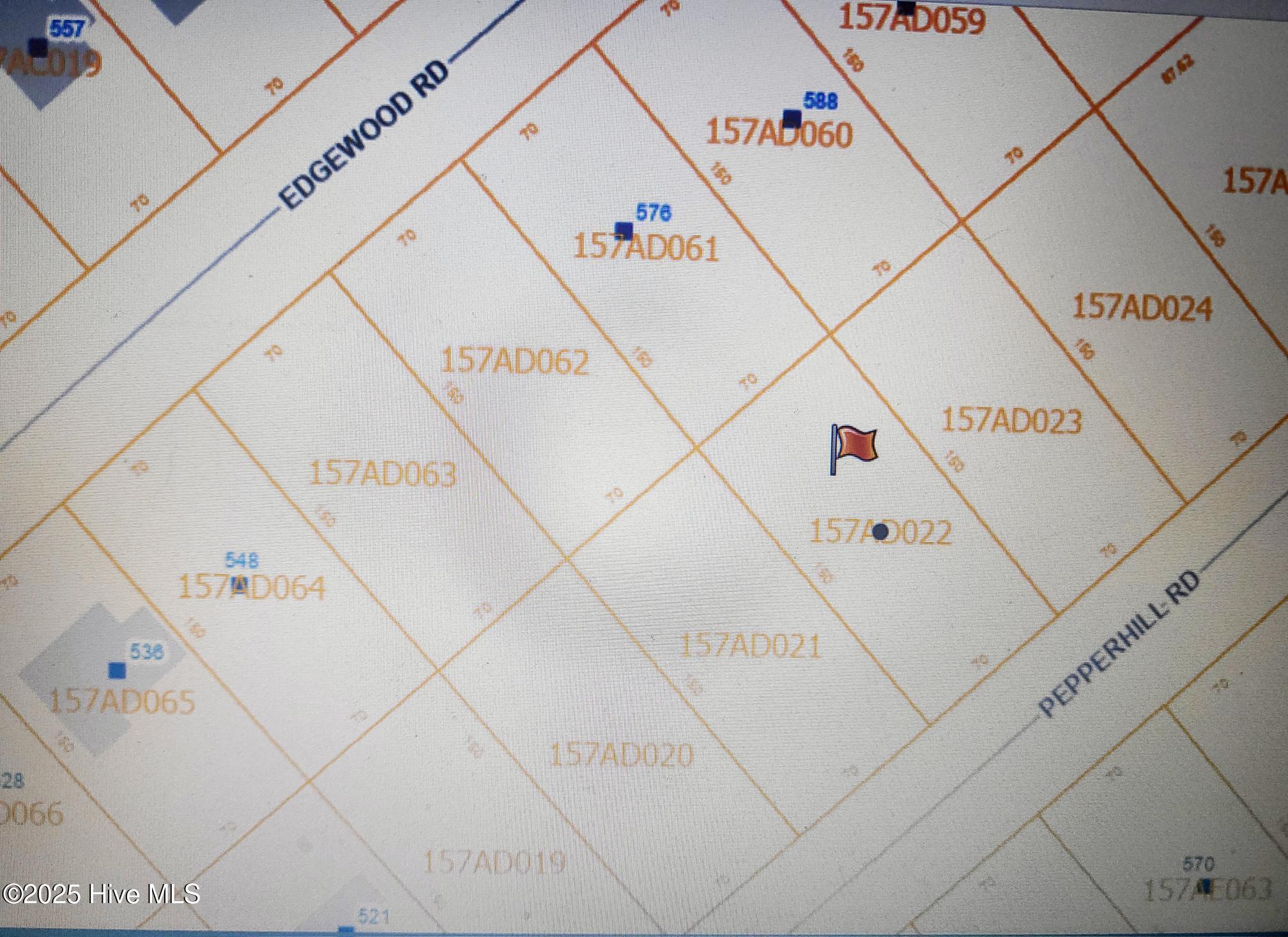 Lot 208 Pepperhill Road Southport, NC 28461 - Photo 3 of 5 L-208 Pepperhill Rd., BSL, NC Plot map